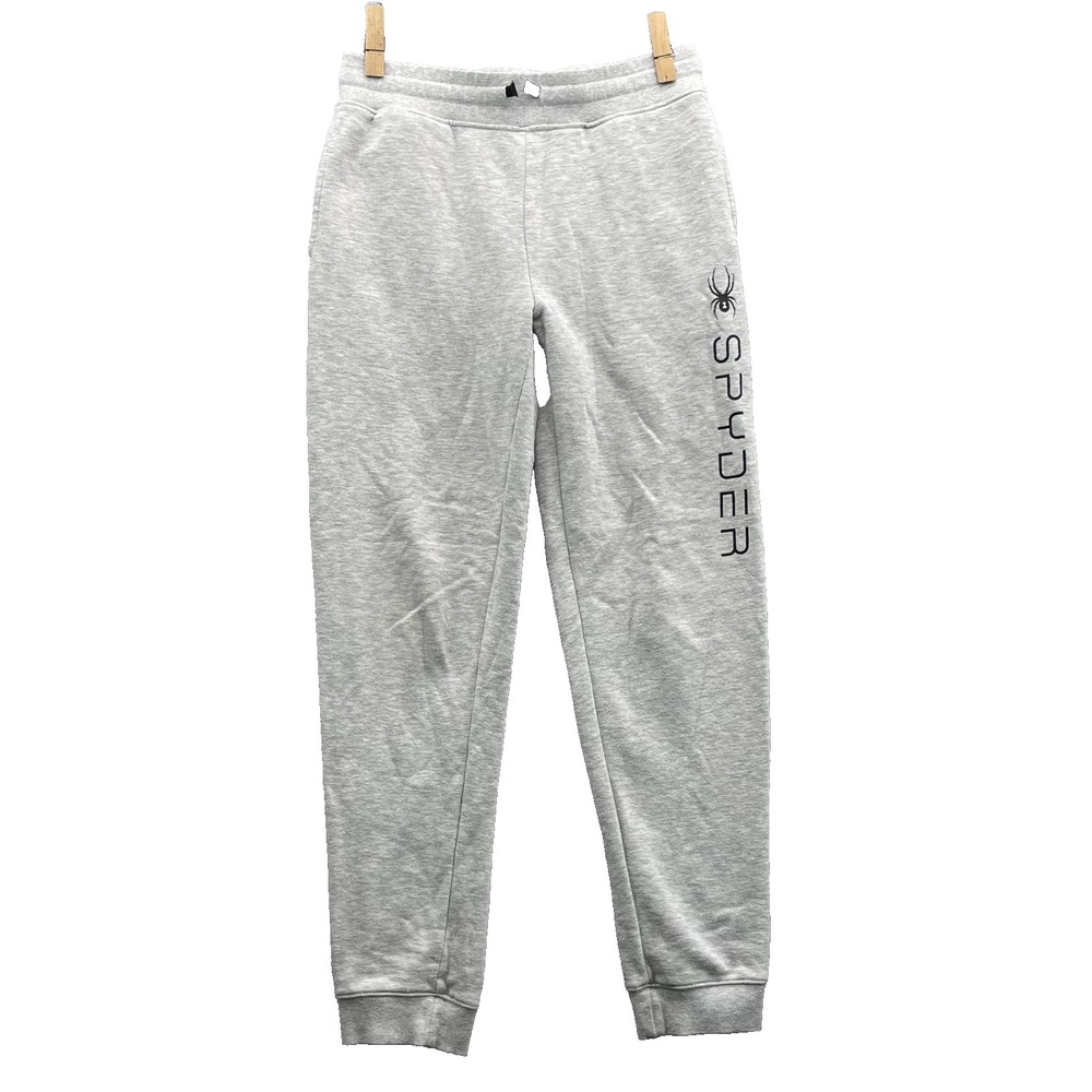 Spyder Jogger Youth Medium Gray XL Sweatpants Athleisure Sportswear Travel Gym